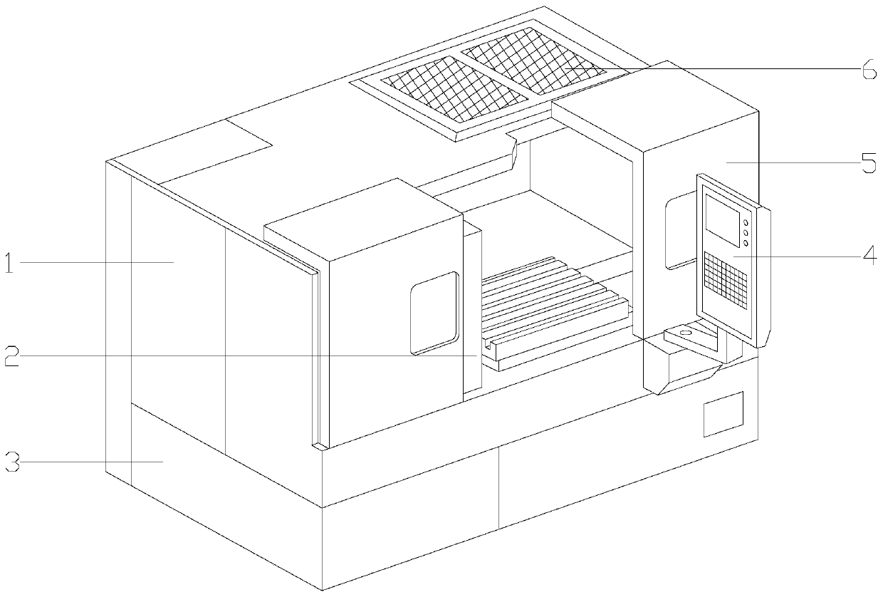 Cutting machine tool for machining metal members