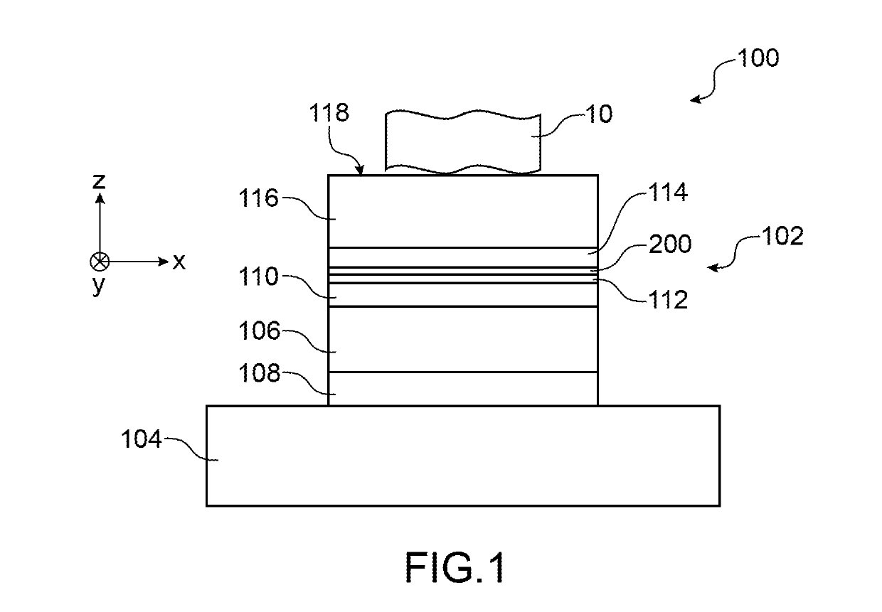 Thermal pattern sensor with pyroelectric capacitance and hard protective layer