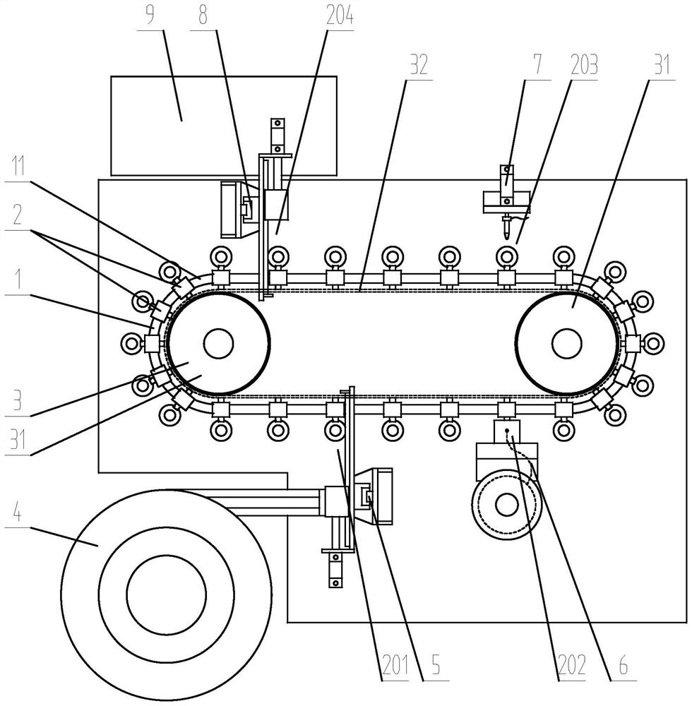 Efficient circulation type pump head pipe inserting system