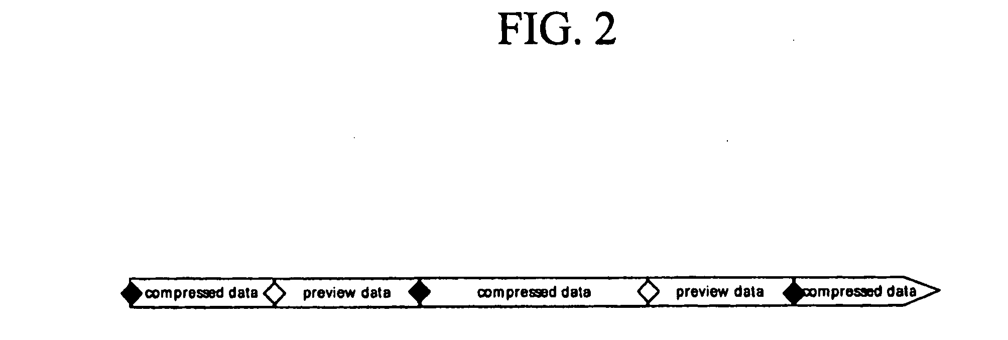 System and method for enabling the fast extraction of interleaved image data