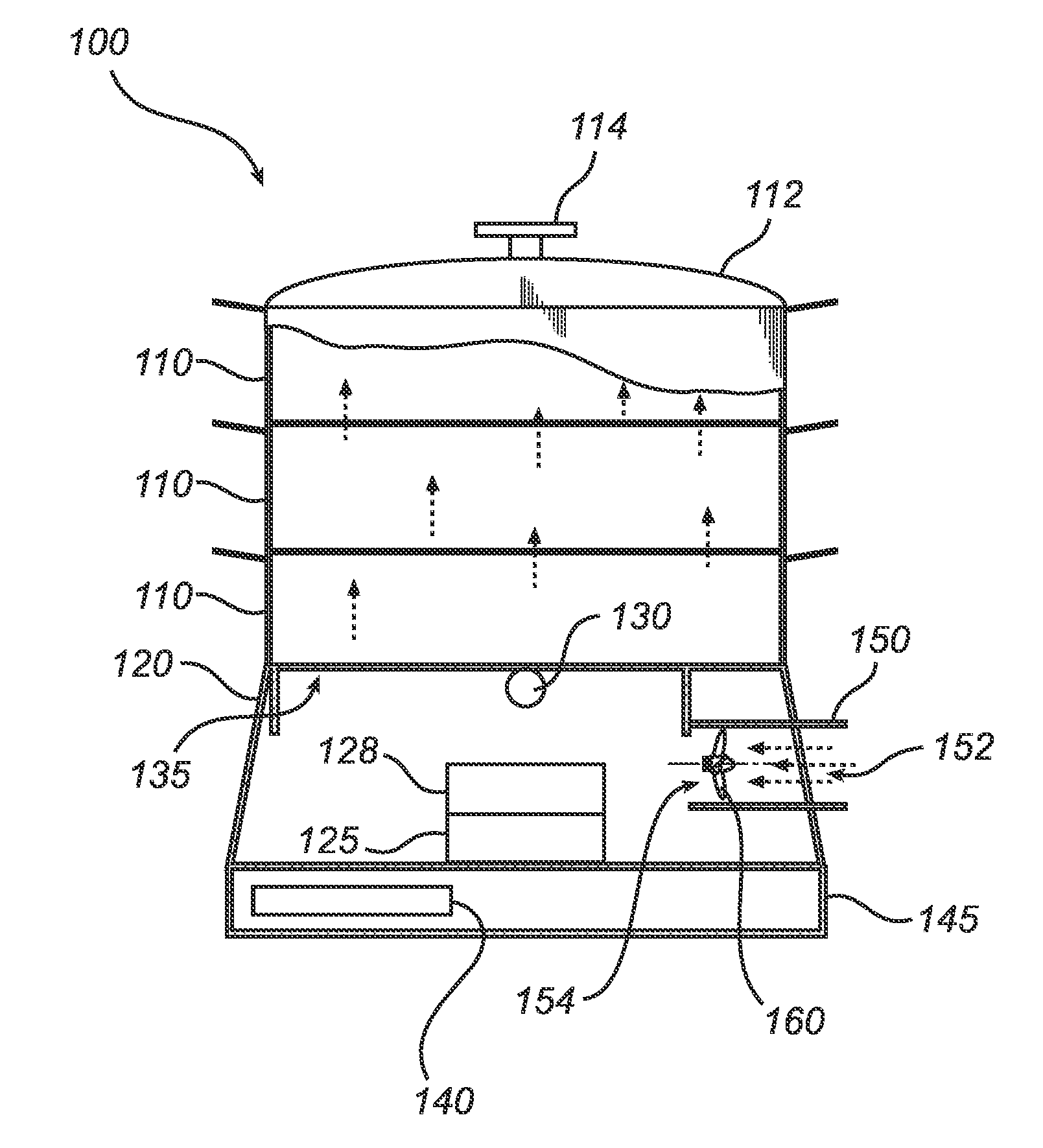 Device for steaming food