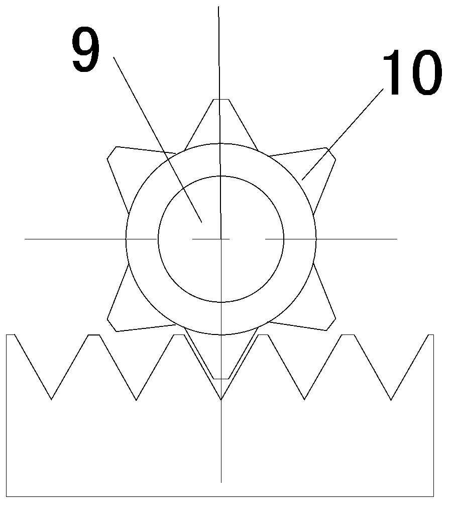 Shutter sunshading device capable of being packed up