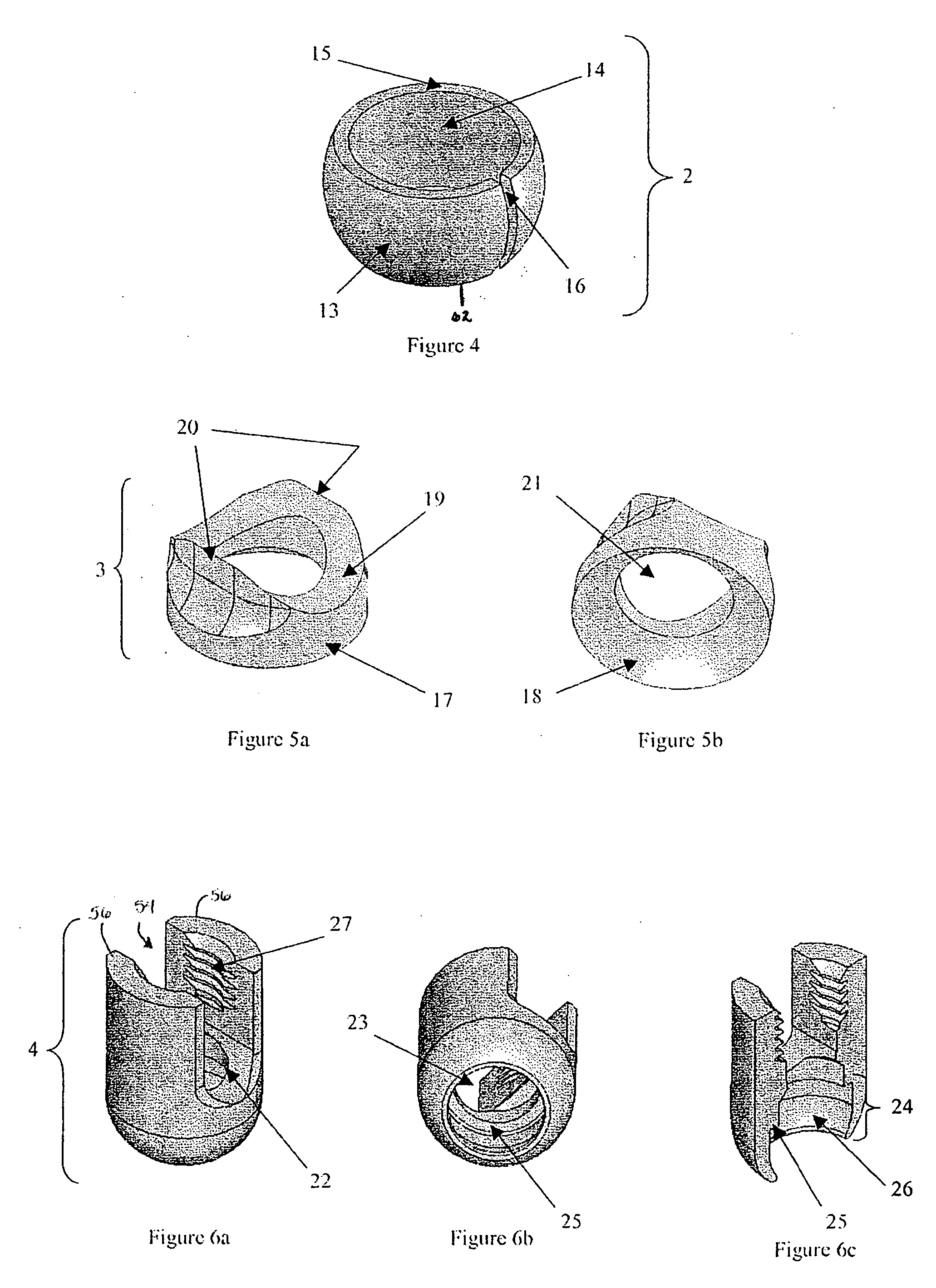 Multi-axial bone screw mechanism