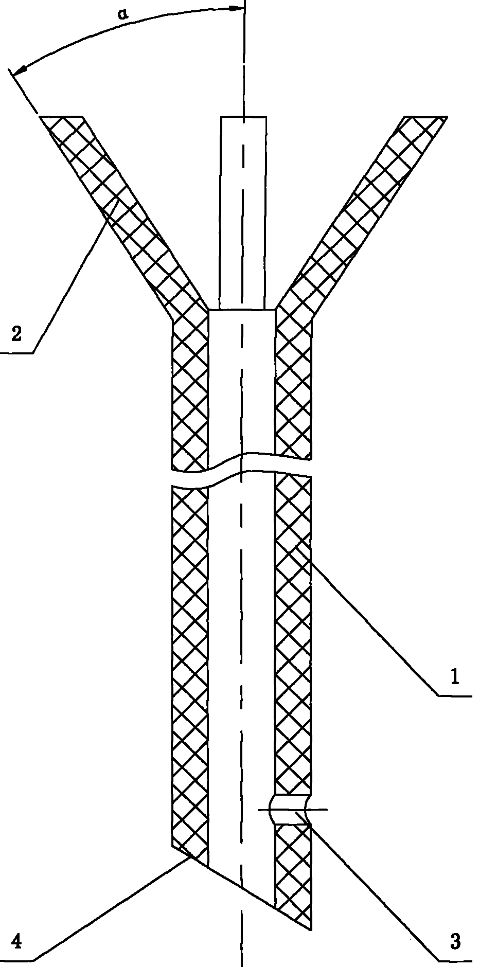 Lacrimal canal bracket with aliform fixing part