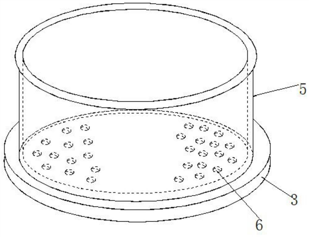 Special-shaped structure type household tofu pressing and forming device