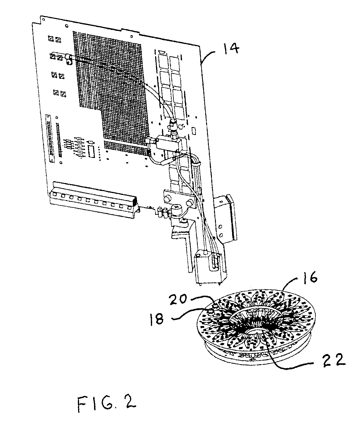 High frequency RF interconnect for semiconductor automatic test equipment