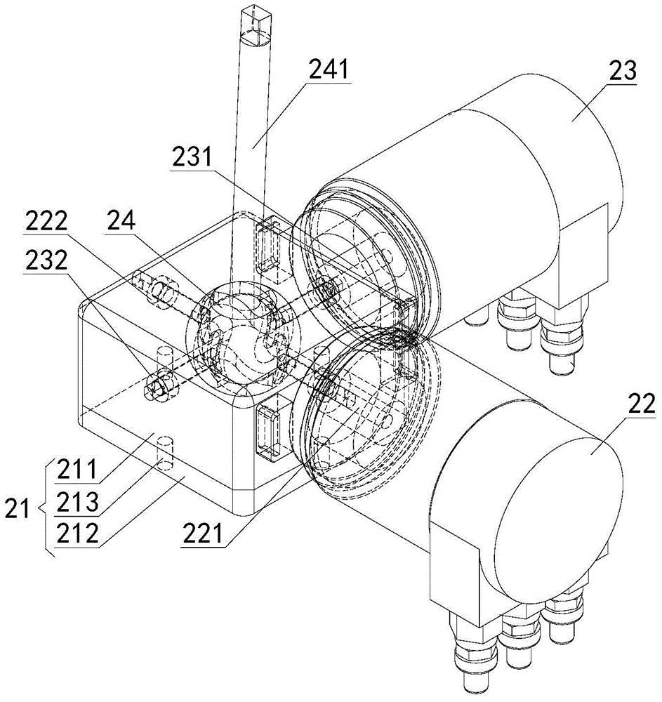 A swing-motion conversion device of a tower crane stay rope, and a tower crane