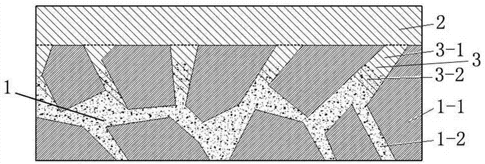 Method for improving bonding strength of hard alloy and diamond coating