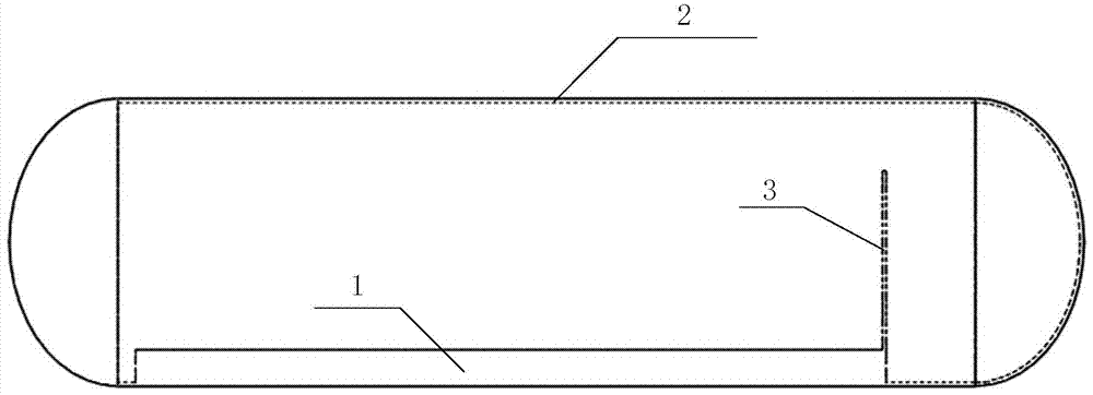 Online degritting device at bottom of horizontal-type oil-gas-water three phase separator and degritting method