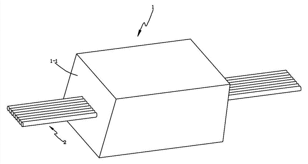 Production method of fiber arrays