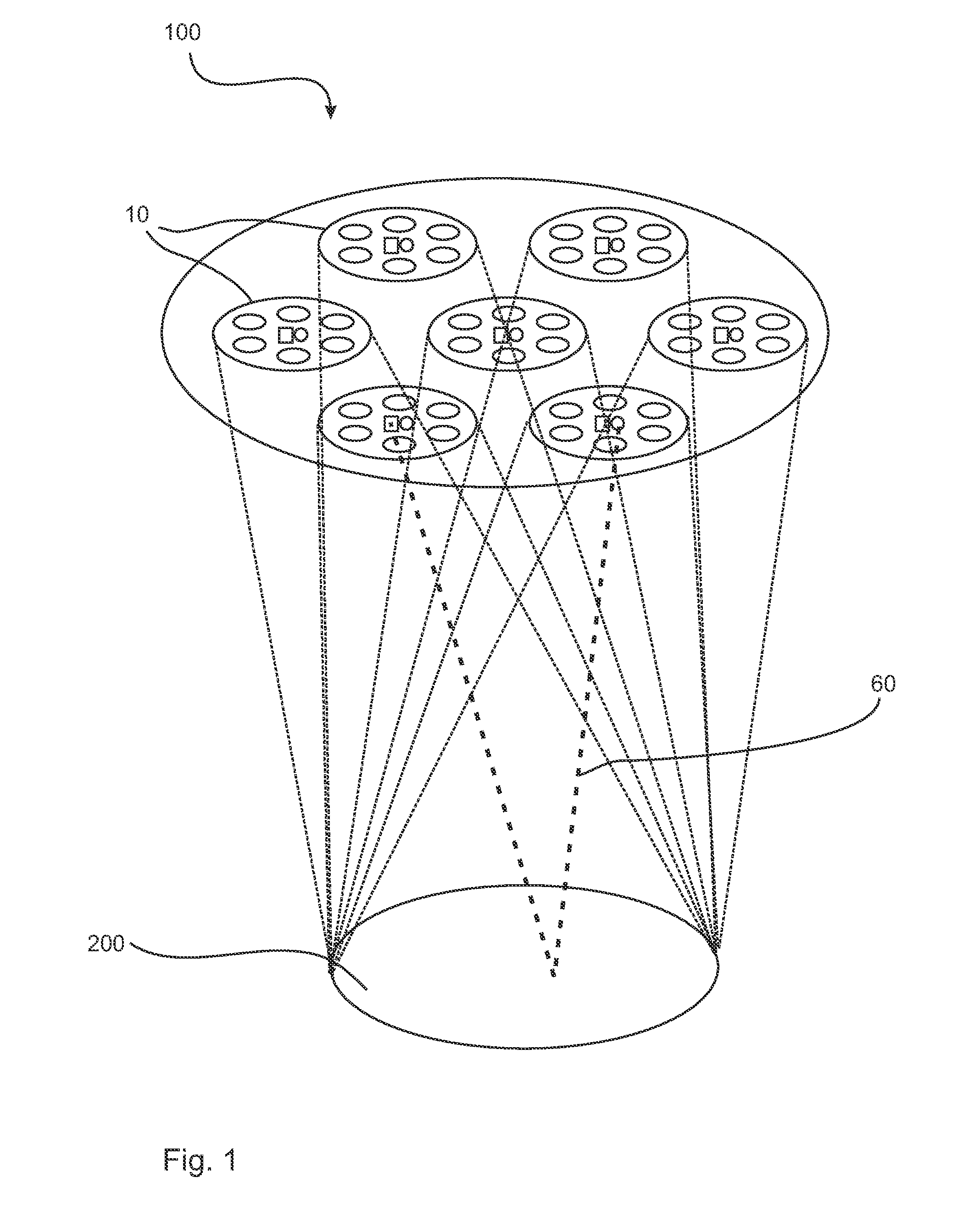 Process for the detection of optical signals