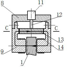 Electromagnet and friction composite disc type brake and brake method