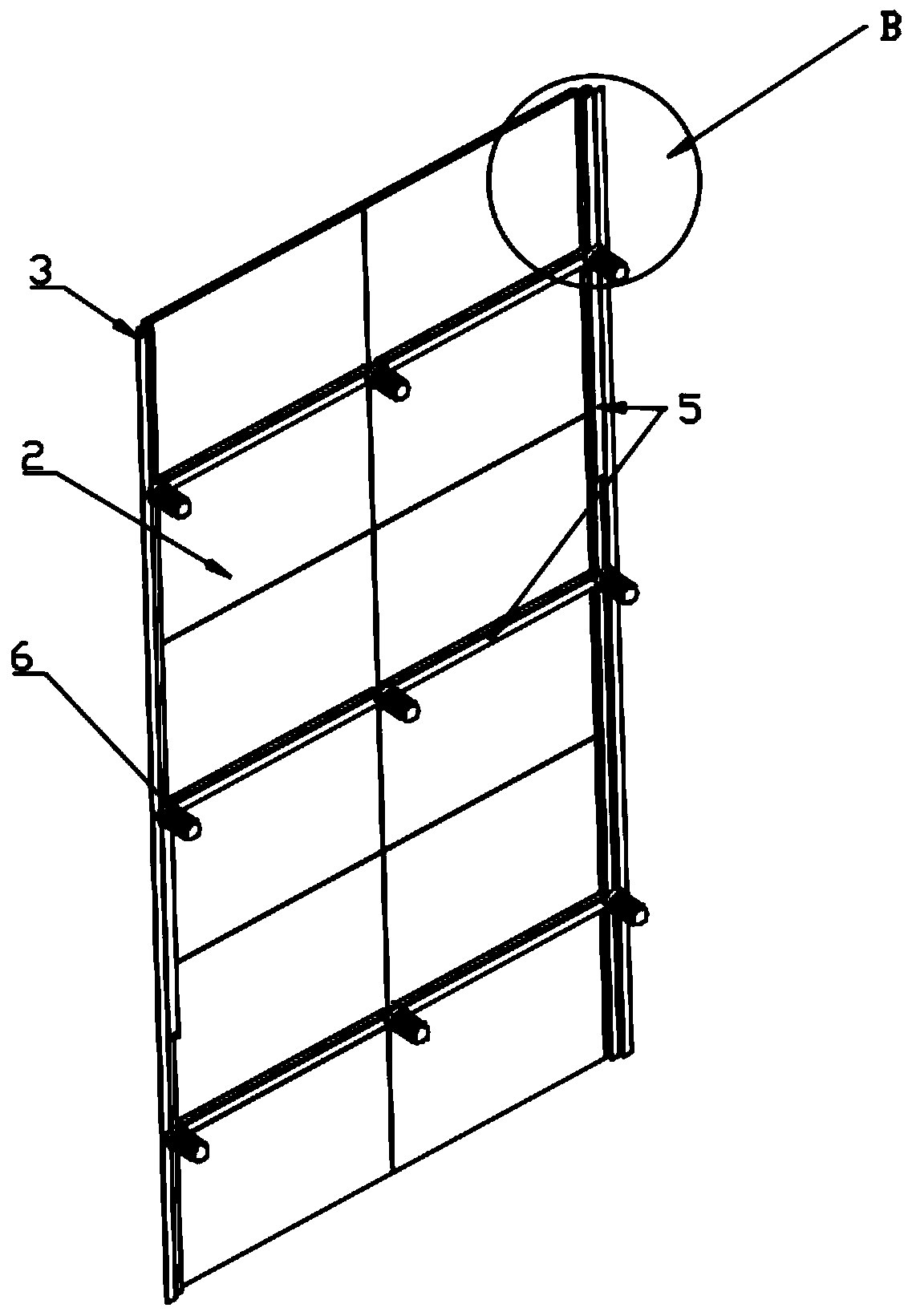 Building decoration board structure