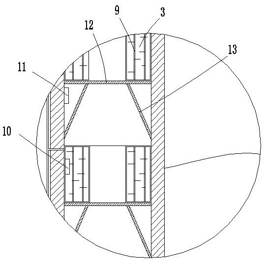 A basic structure of an offshore wind turbine with vibration damping