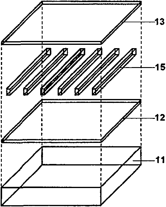 Array type microresonant cavity tunable integrated optical filter