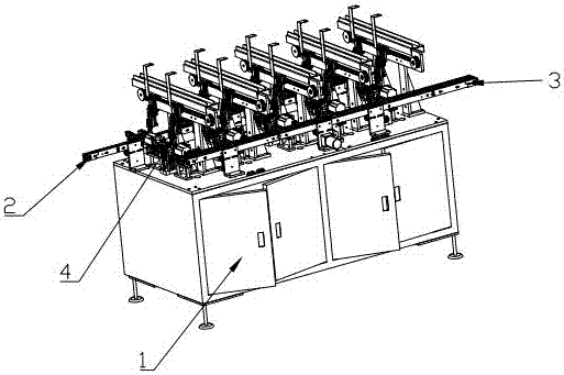 Push type electromagnetic relay automatic debugging machine