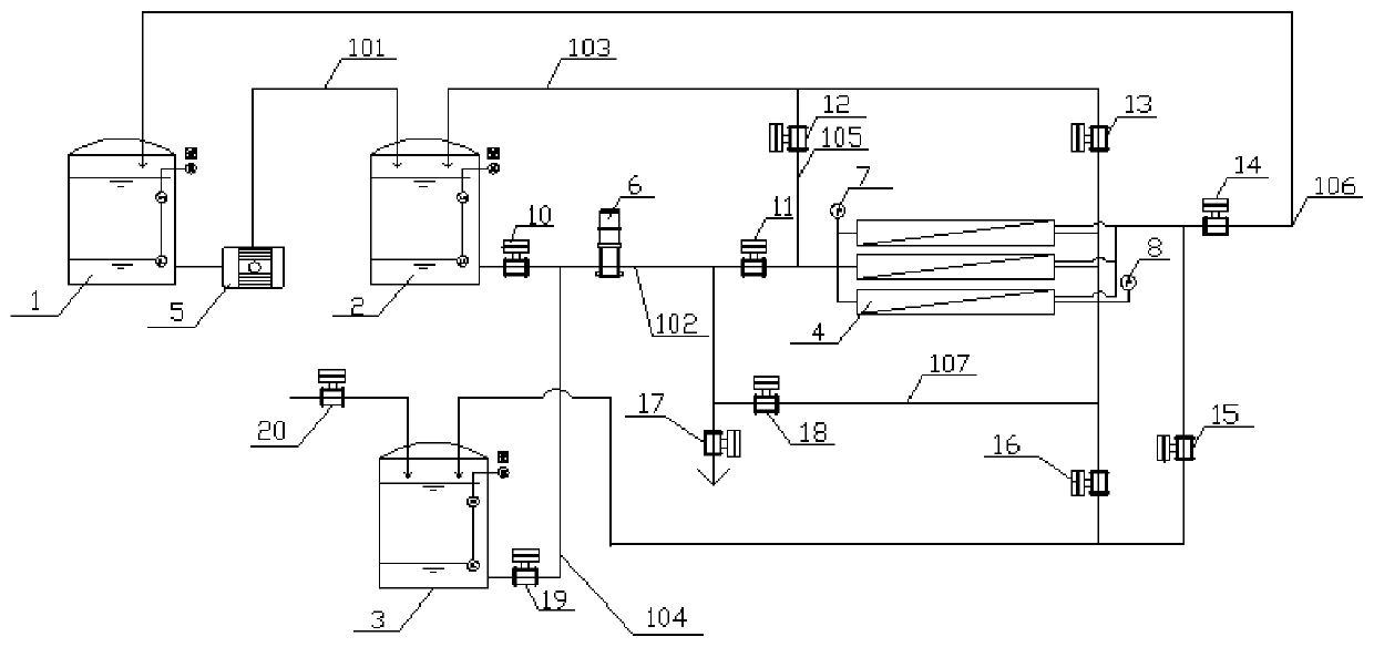 Circuit board developing solution recycling system