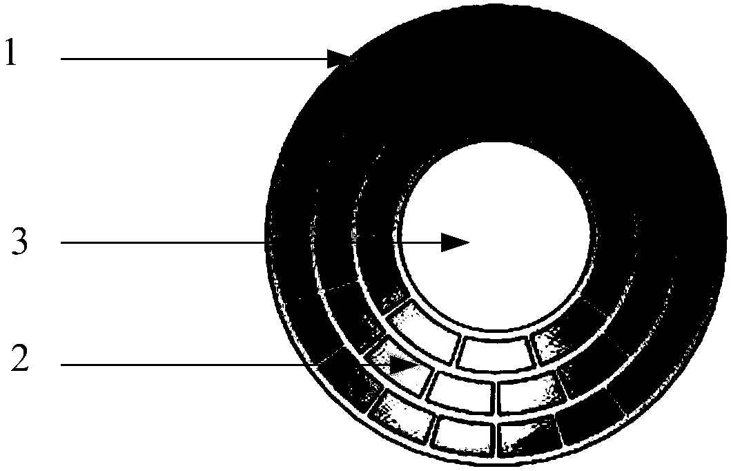 Annular self-focusing ultrasonic phased array energy converter