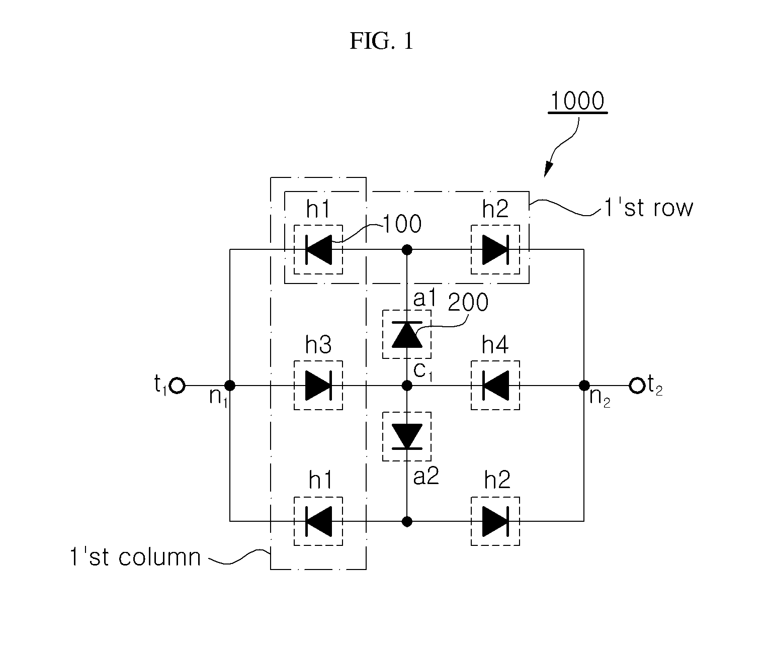 Light emitting device having a plurality of light emitting cells