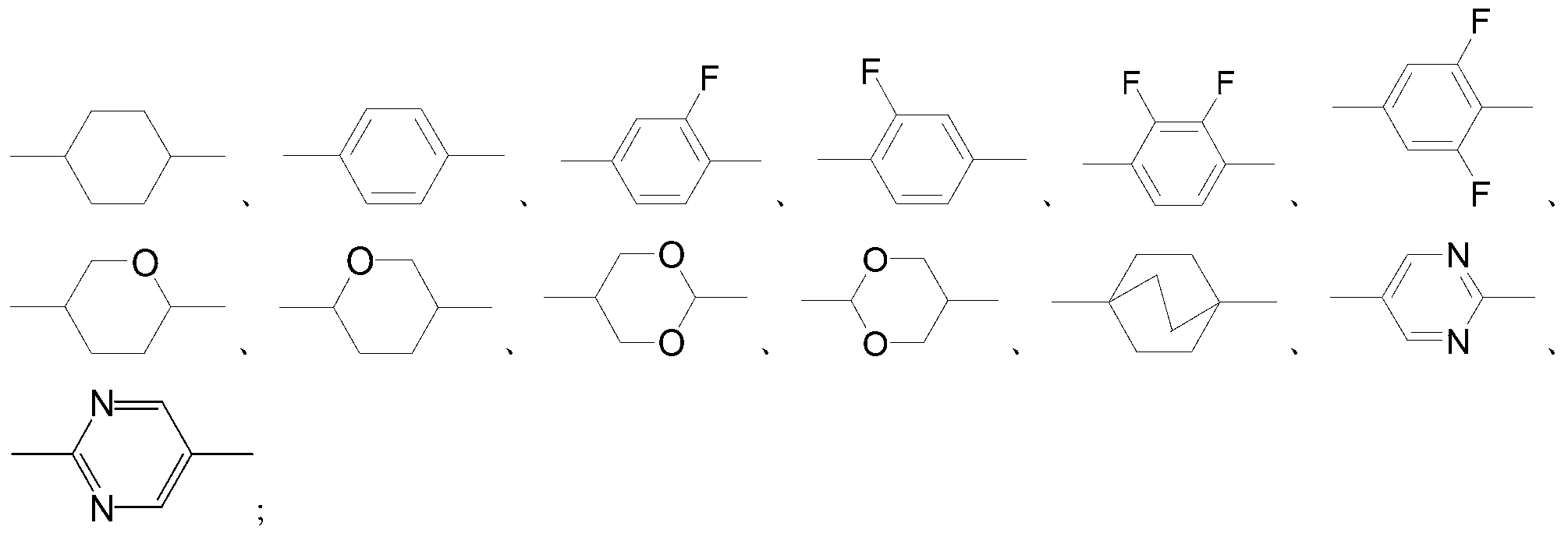 Large optically anisotropic liquid crystal composition