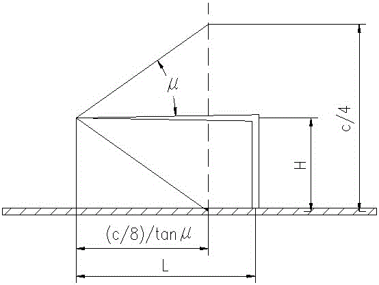 Drag reduction needle passive control method and device for wing shockwave control