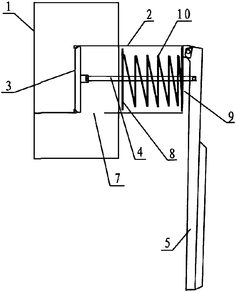 Self-closing type faucet based on gravity effect