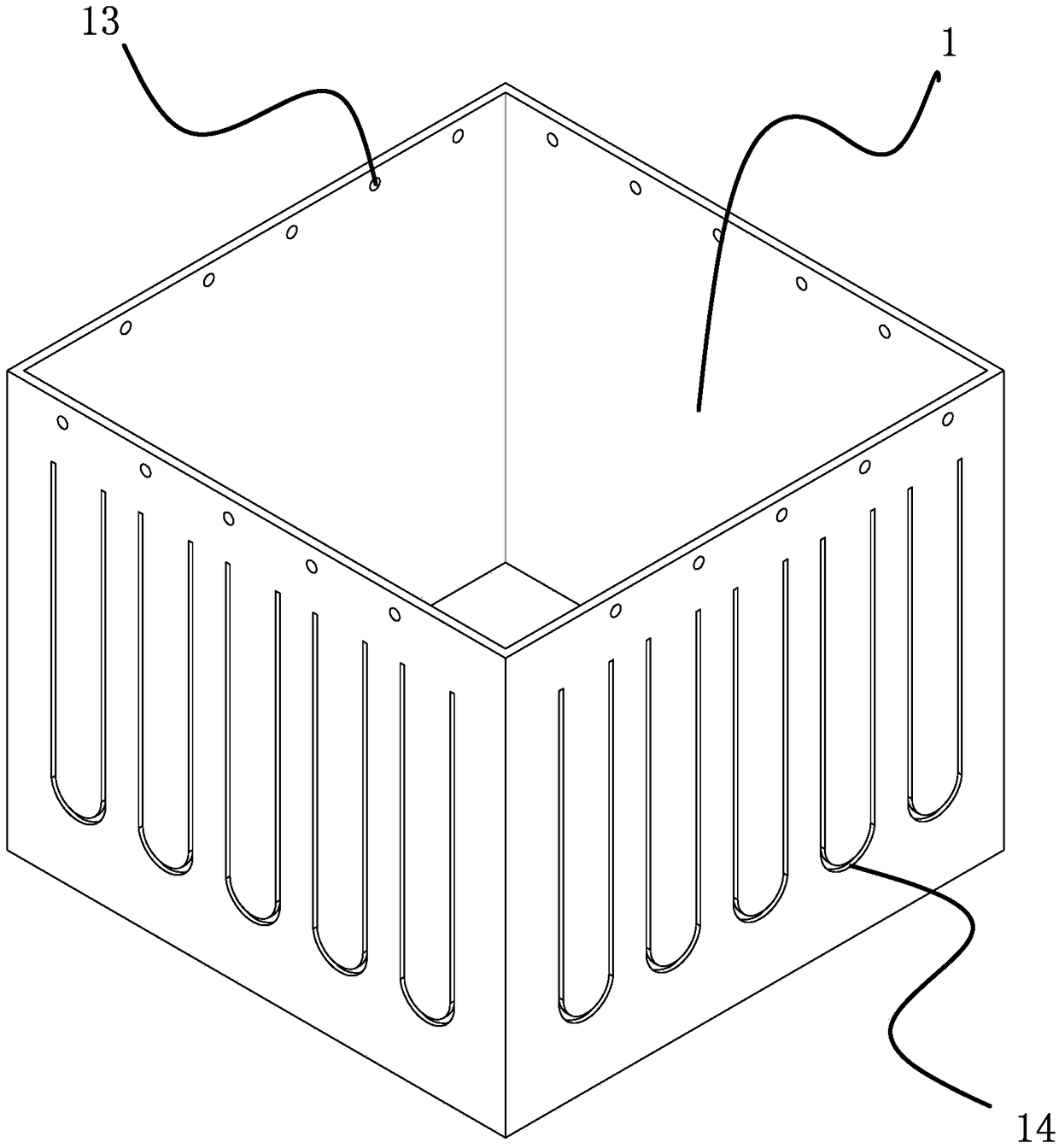 High-strength battery case