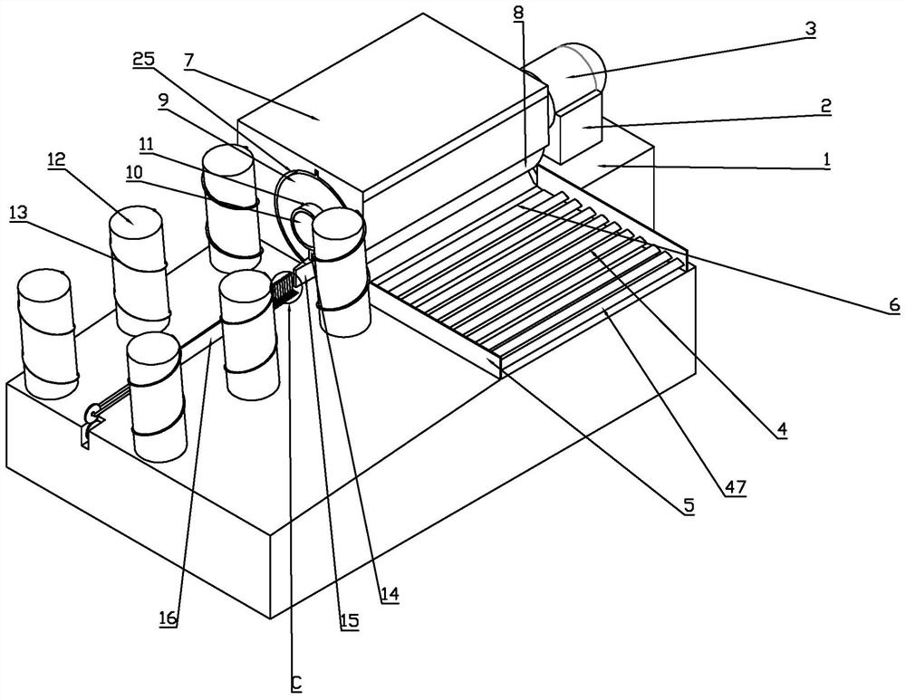 Steel plate cylinder forming machining system