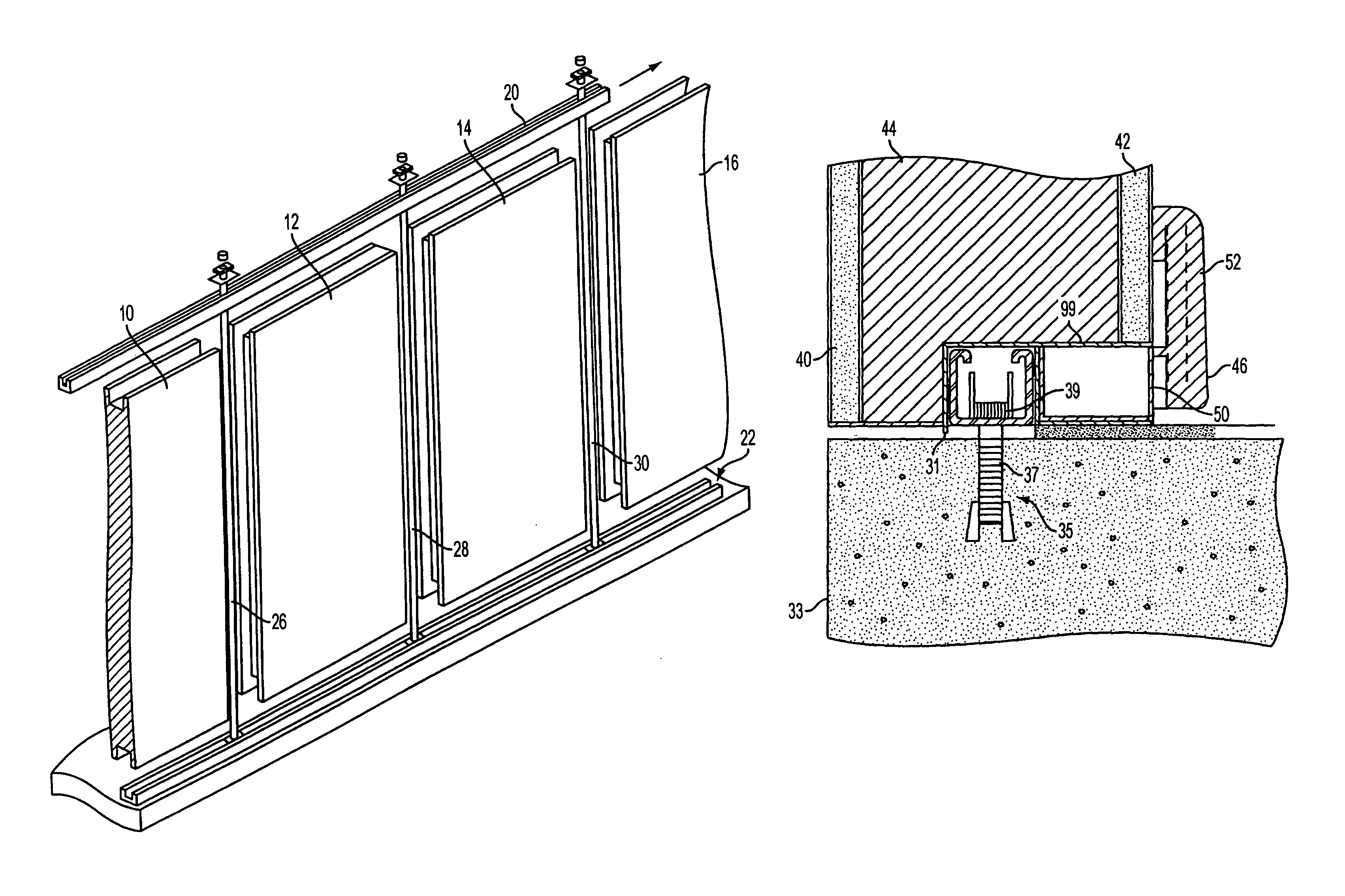 Modular building panels, method of assembly of building panels and method of making building panels