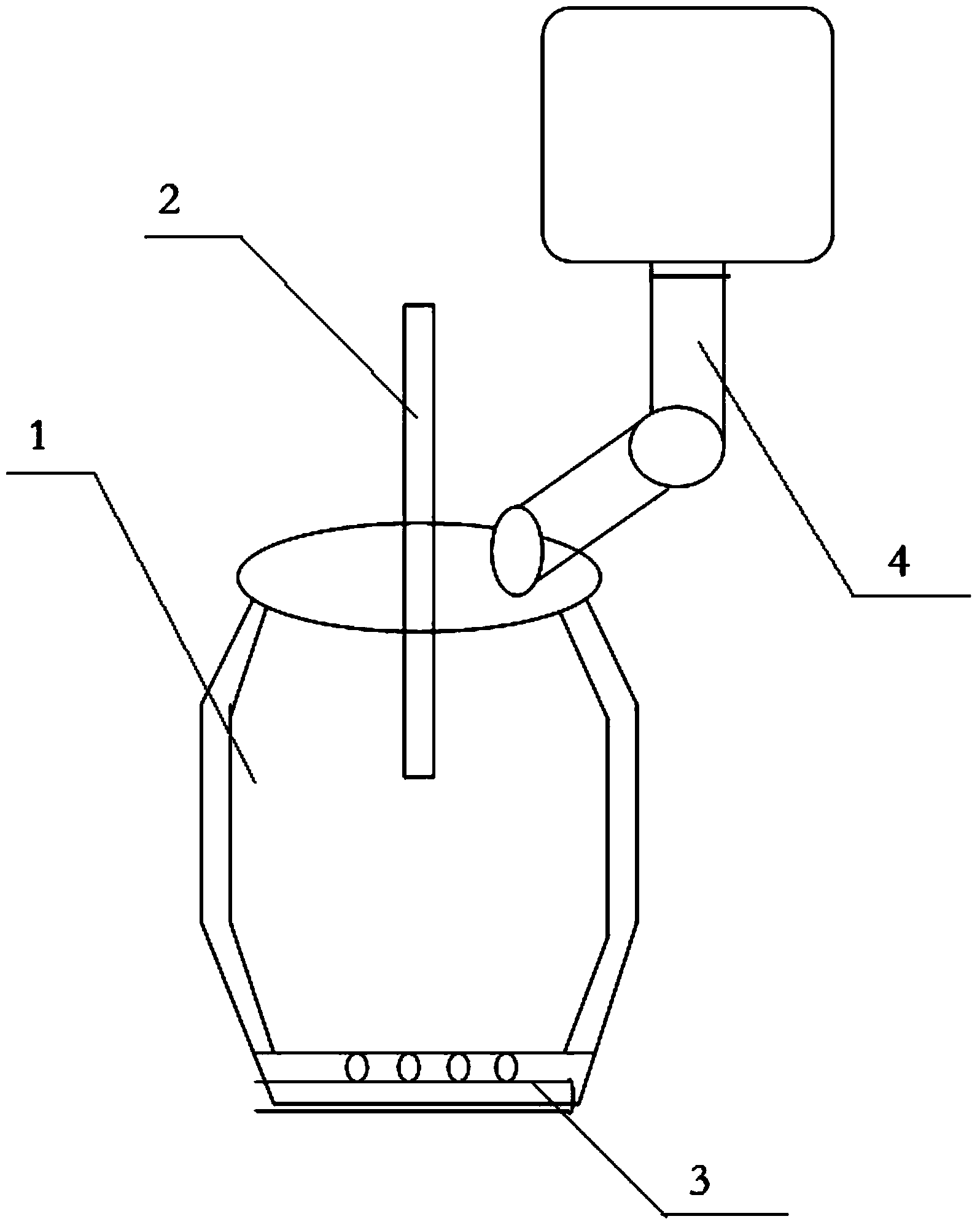 Mode-based converter steelmaking automatic control device and application method of automatic control device