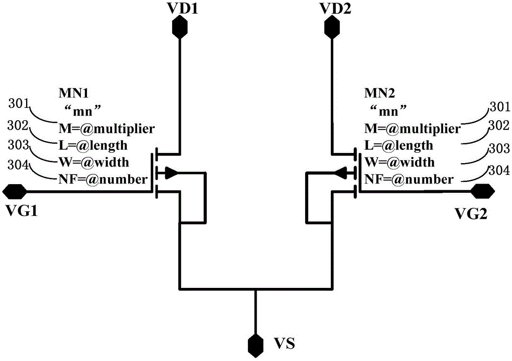 Method and system for generating difference circuits and parameterization units thereof