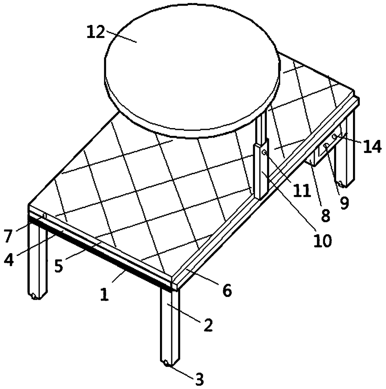 General surgery burn and scald treatment device