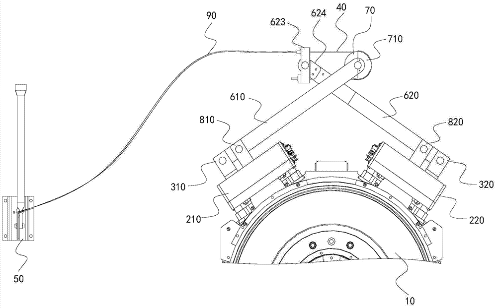 Elevator brake release device