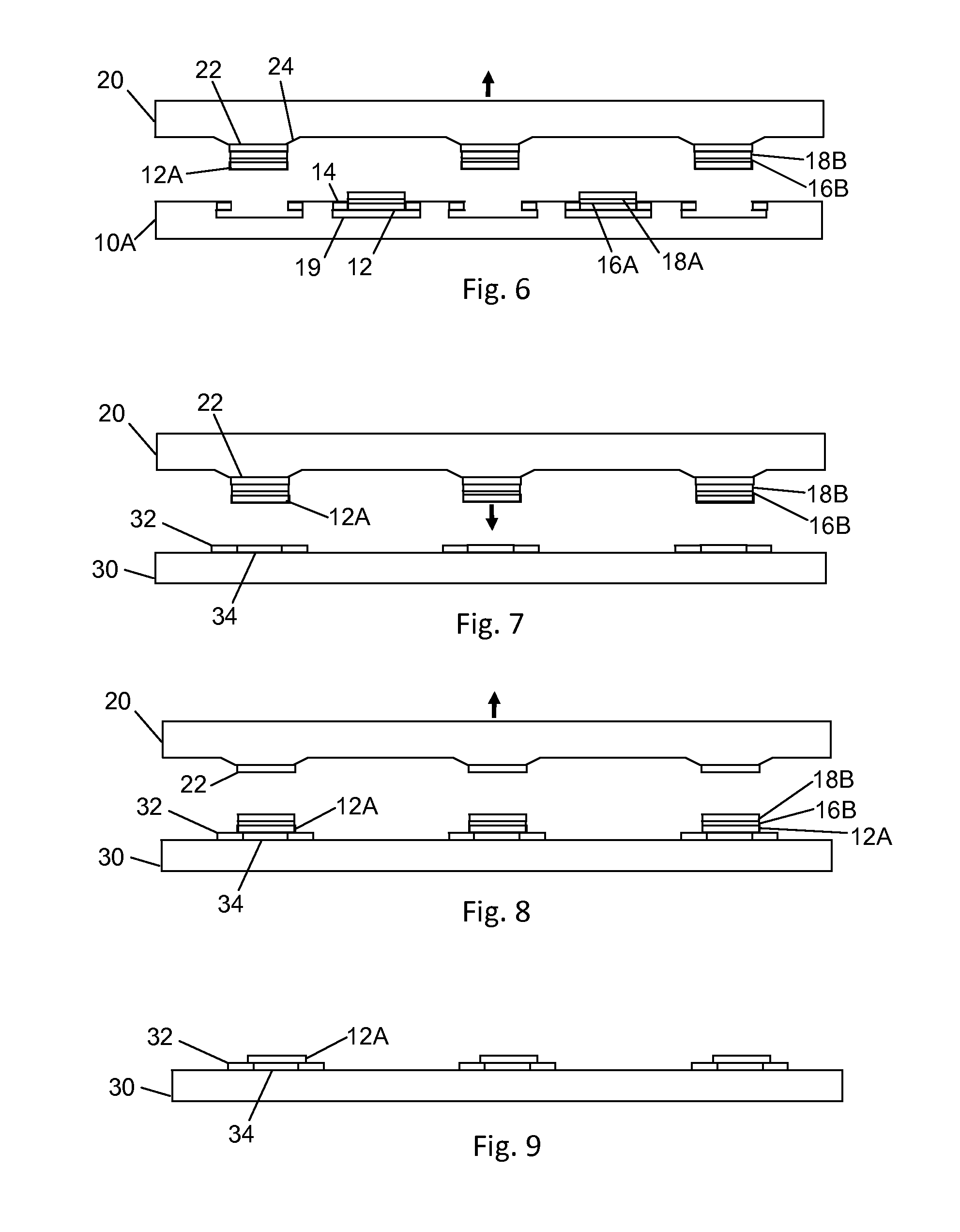 Method and magnetic transfer stamp for transferring semiconductor dice using magnetic transfer printing techniques