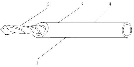 Spiral sampling puncture biopsy needle