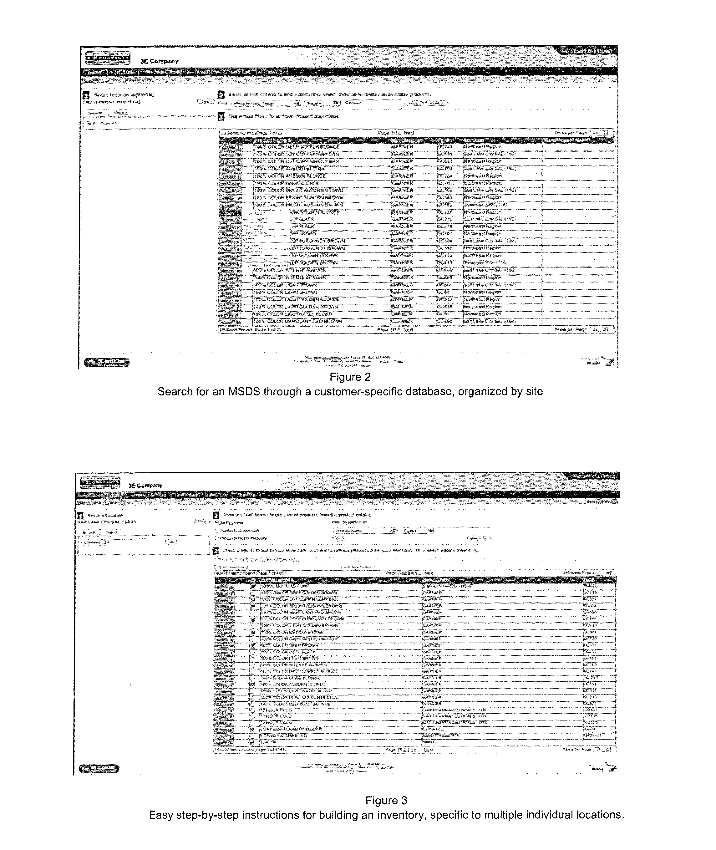 Vendor msds management and regulatory compliance systems and methods