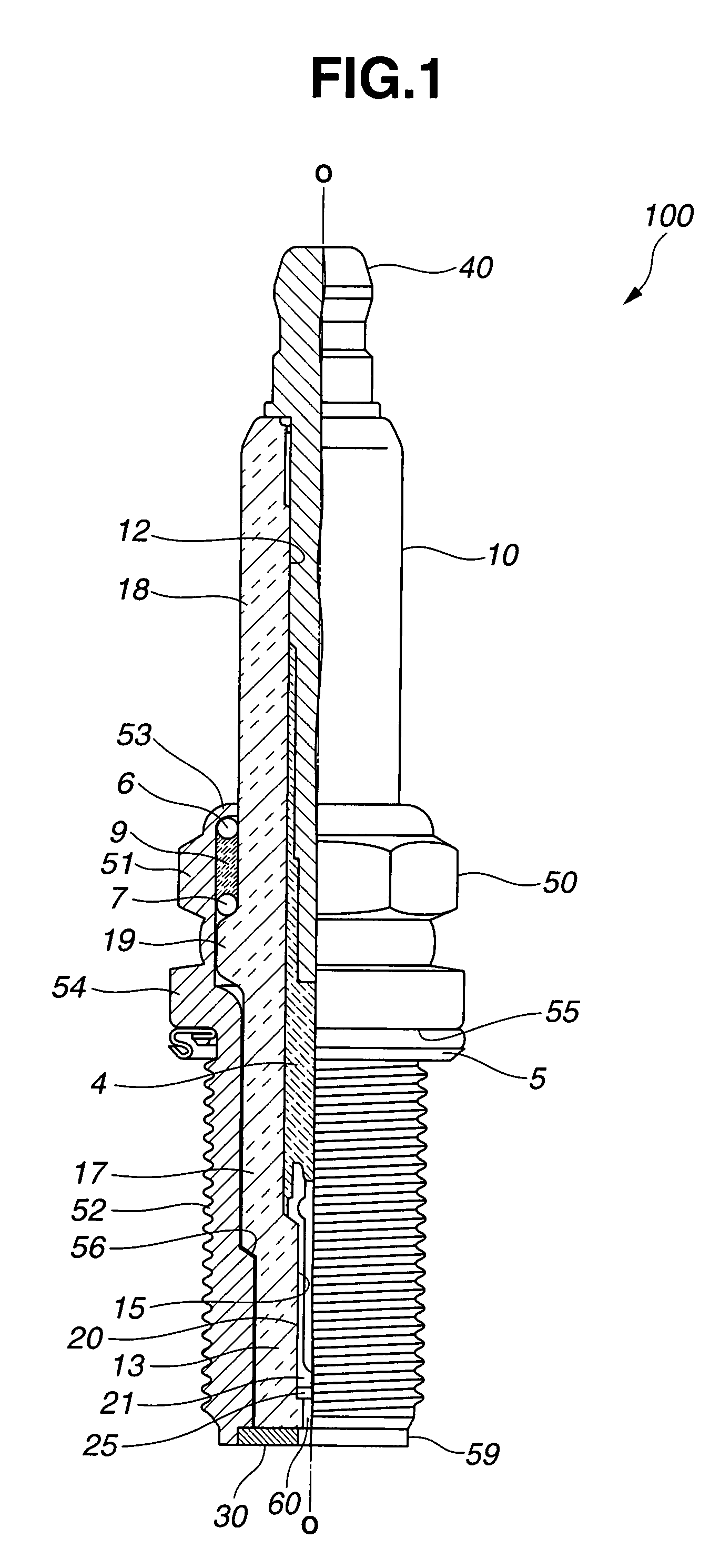 Plasma-jet spark plug and ignition system