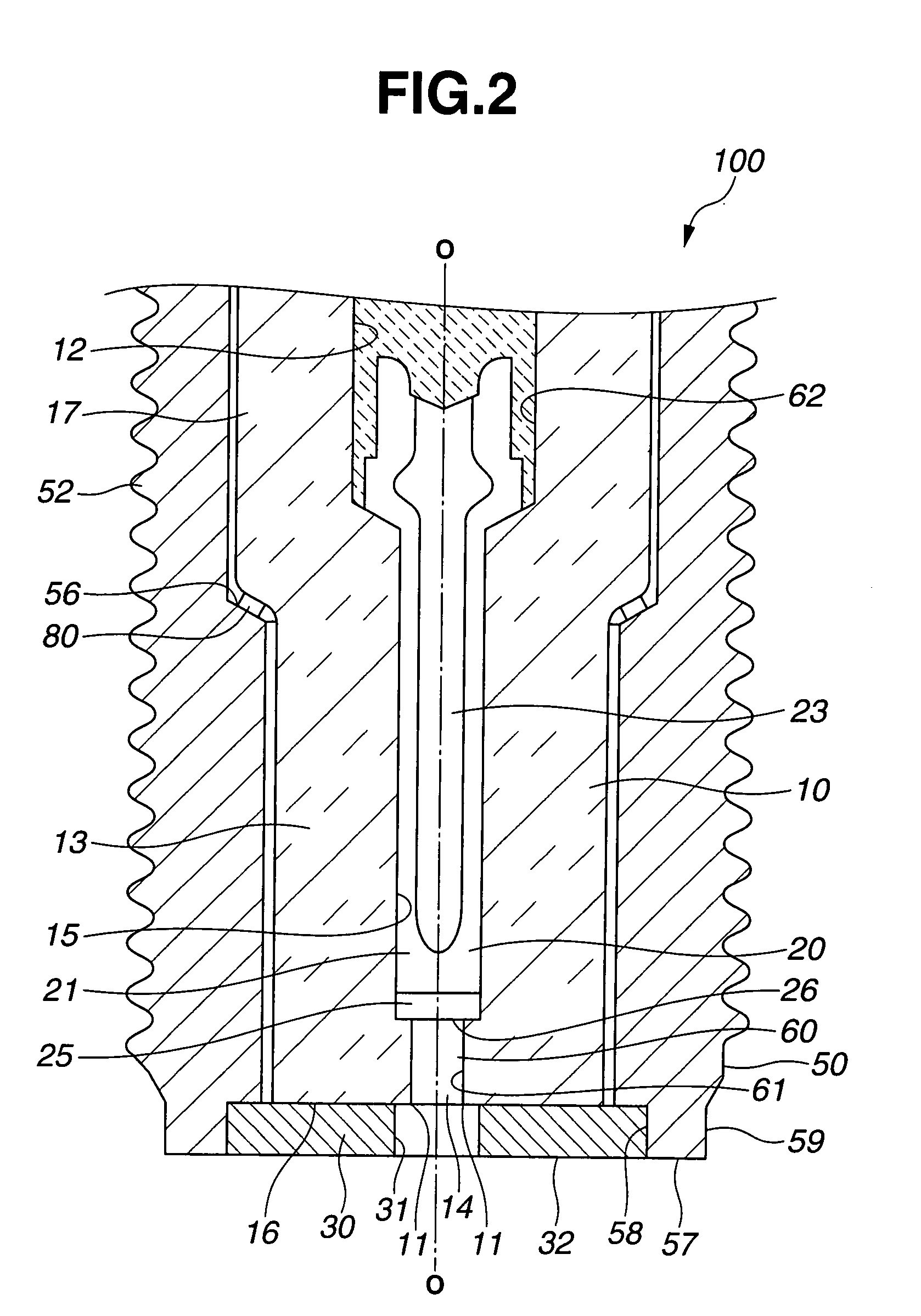 Plasma-jet spark plug and ignition system