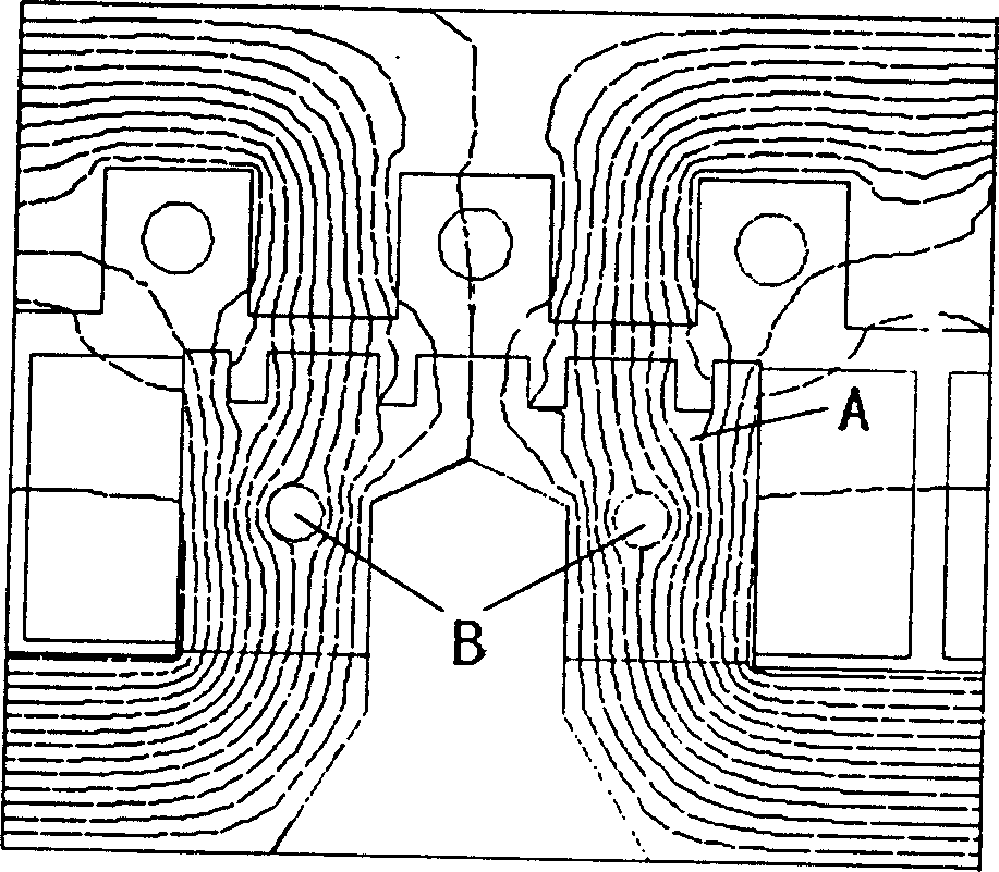 Suspension magnet of high speed magnetic suspension train and manufacturing method thereof