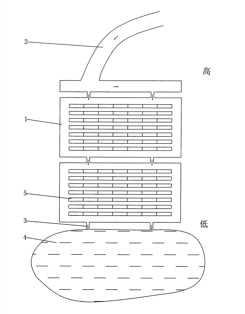 High-yield method for cultivating land mater convolvulus by floating on river water which enters lake