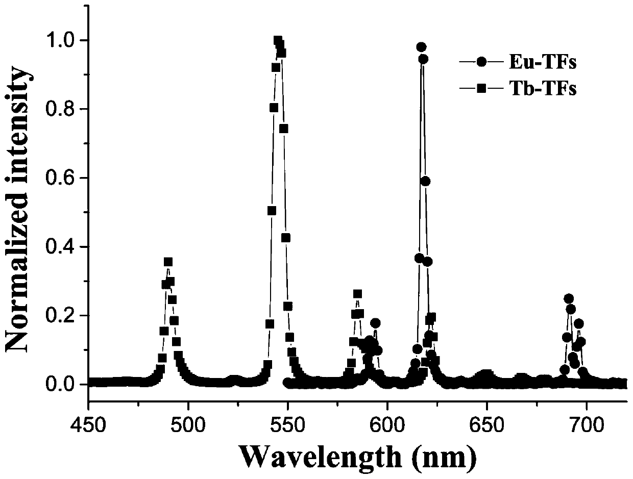 Fluorescent oxidized nanocellulose thin film with adjustable light color and preparation method of fluorescent oxidized nanocellulose thin film