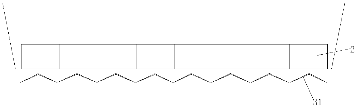 Overlapped plate material distribution machine and control system and control method thereof