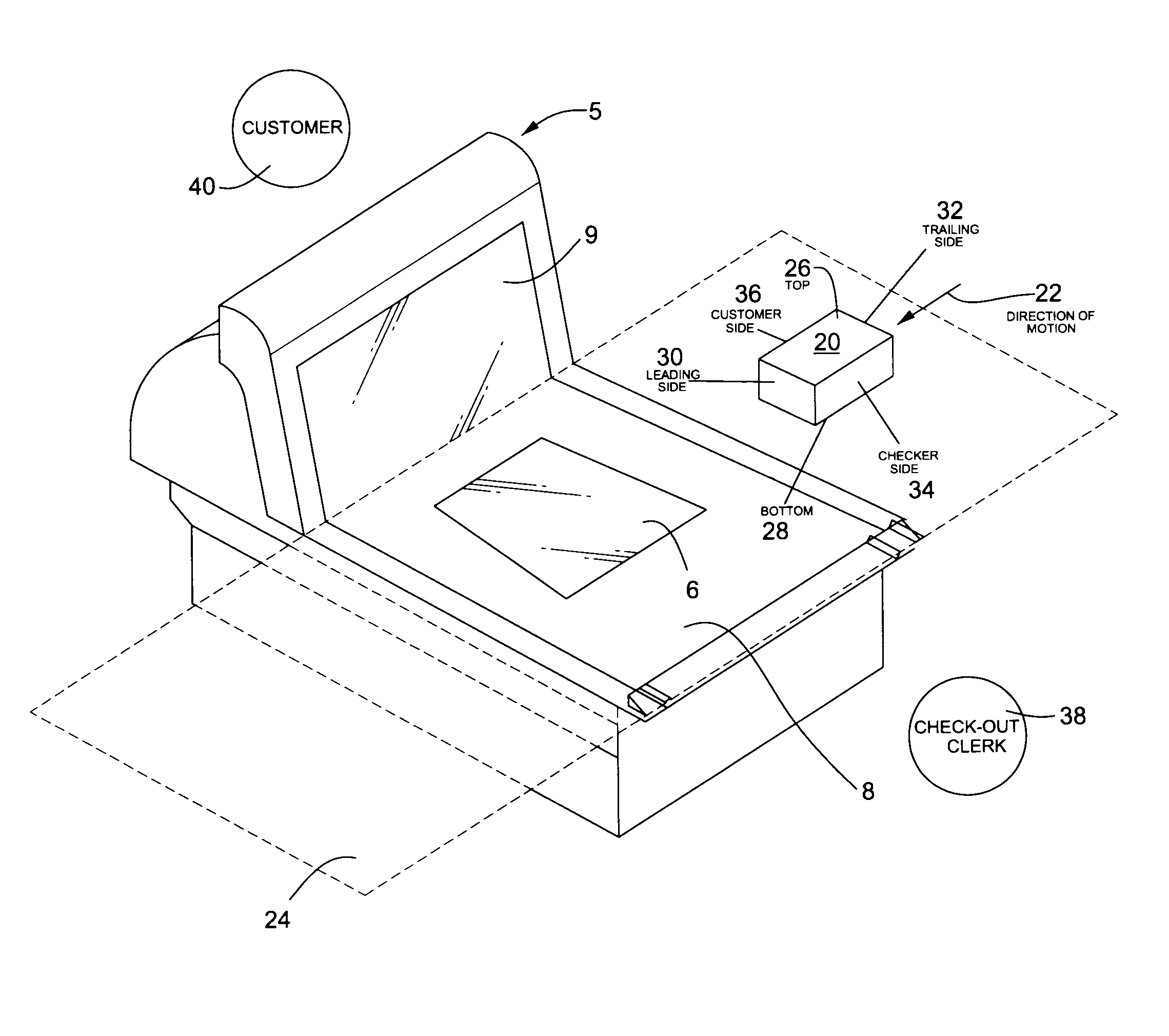 Image-based code reader for acquisition of multiple views of an object and methods for employing same