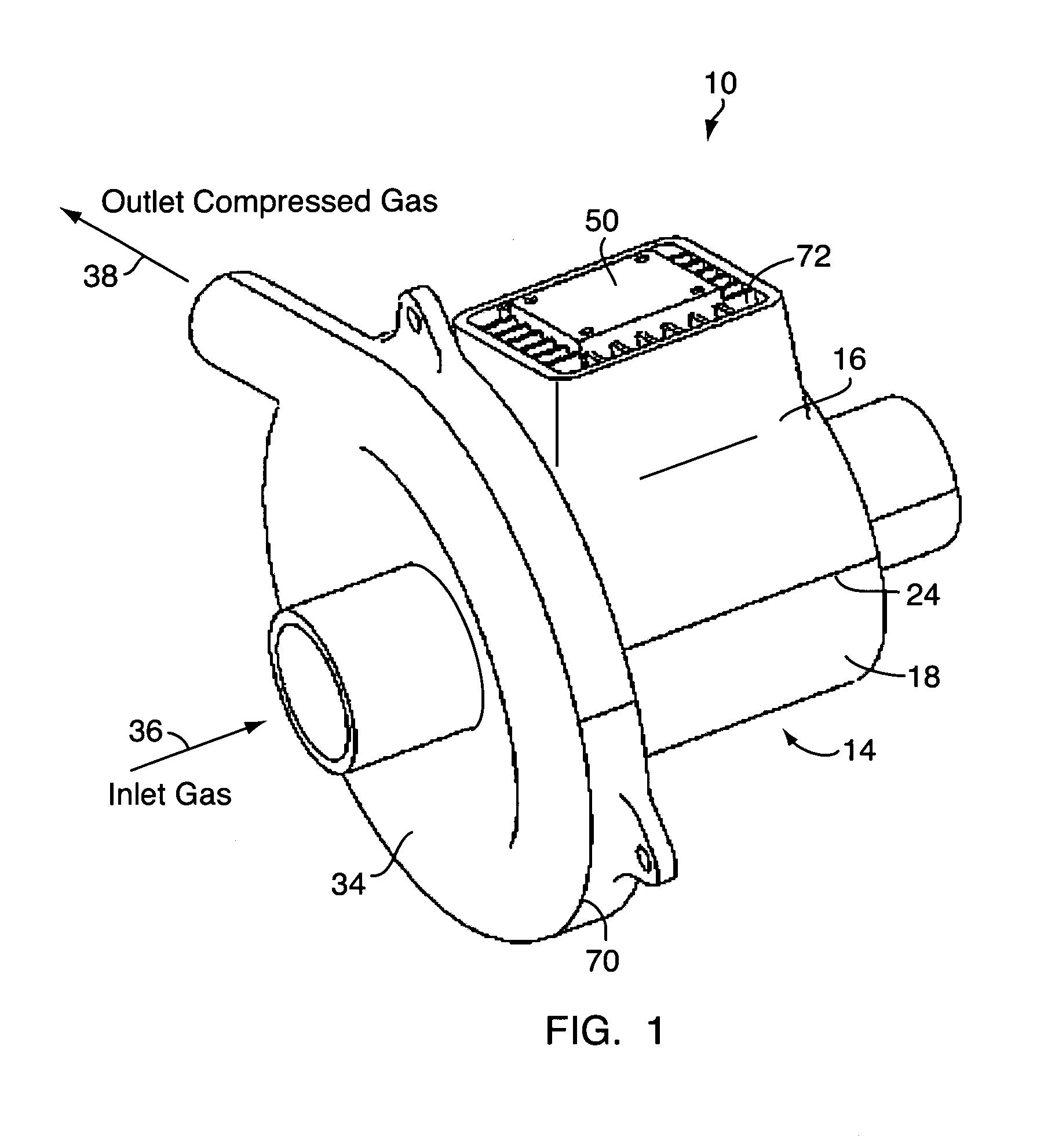 Turbomachine and method for assembly thereof using a split housing design