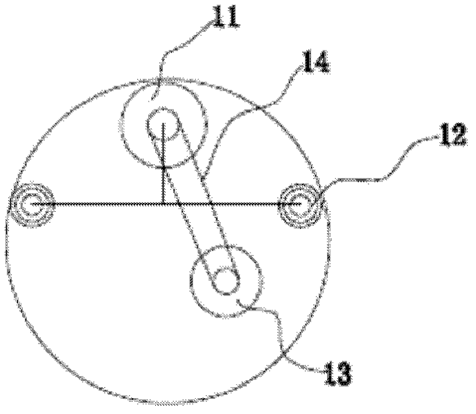 Straightening device for large-diameter material of cold header and straightening method