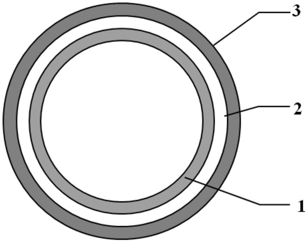 Hollow microsphere/Ni-Fe-P/Cu composite coating and preparation method thereof