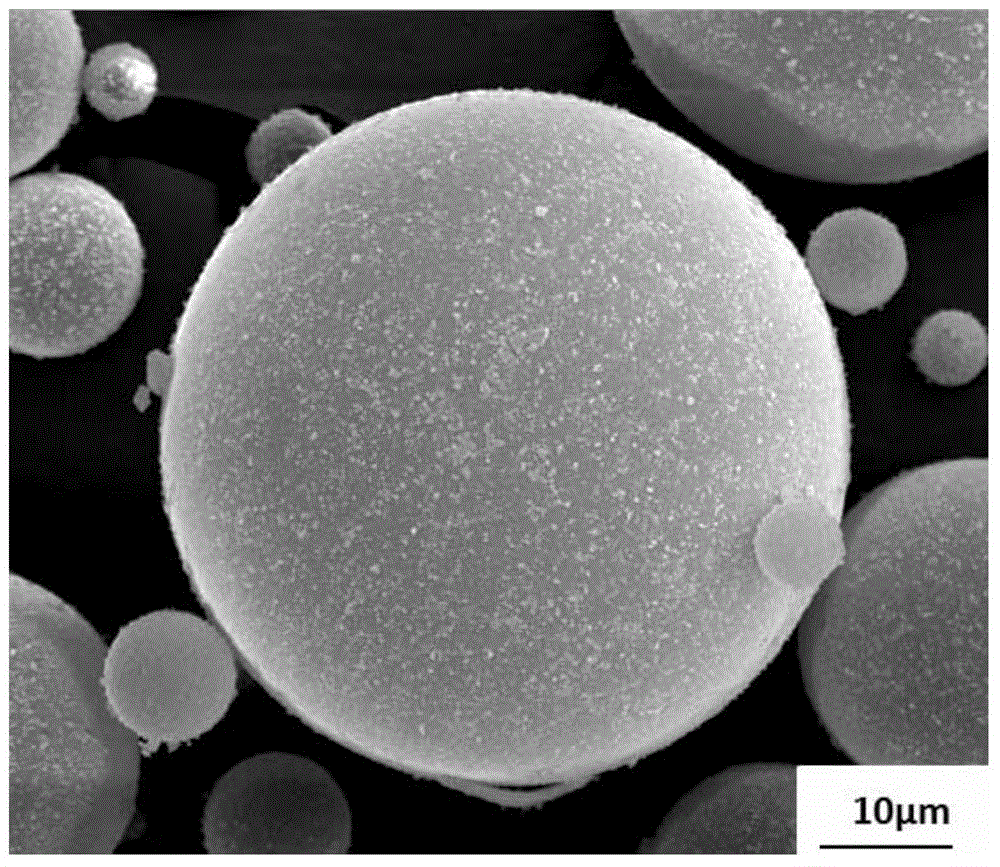 Hollow microsphere/Ni-Fe-P/Cu composite coating and preparation method thereof