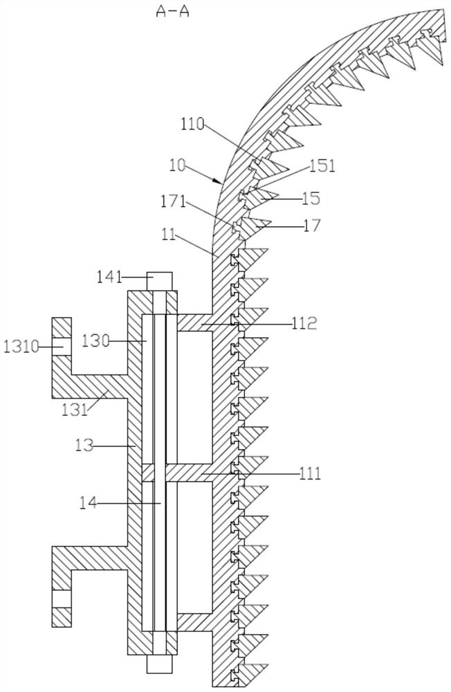 A detachable shoulder ladder