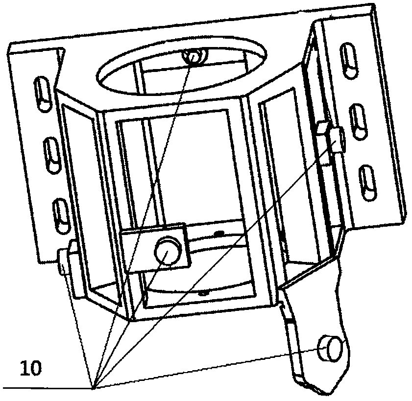 Motorized spindle simulation working condition loading test device