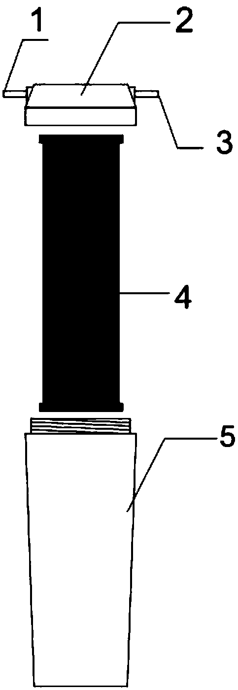 Zinc mineralization composite sintered activated carbon filter element and preparation method thereof